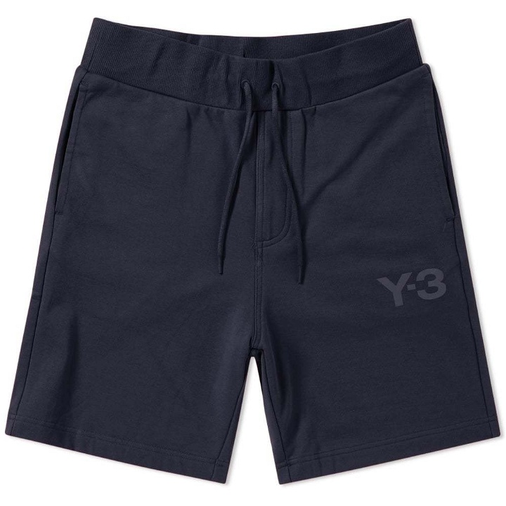 Photo: Y-3 Classic Logo Sweat Short Blue