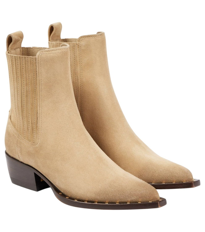 Photo: Golden Goose Debbie suede ankle boots