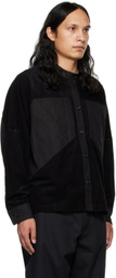 Nicholas Daley Black Biker Shirt
