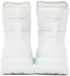 Alexander McQueen White Court High Sneakers