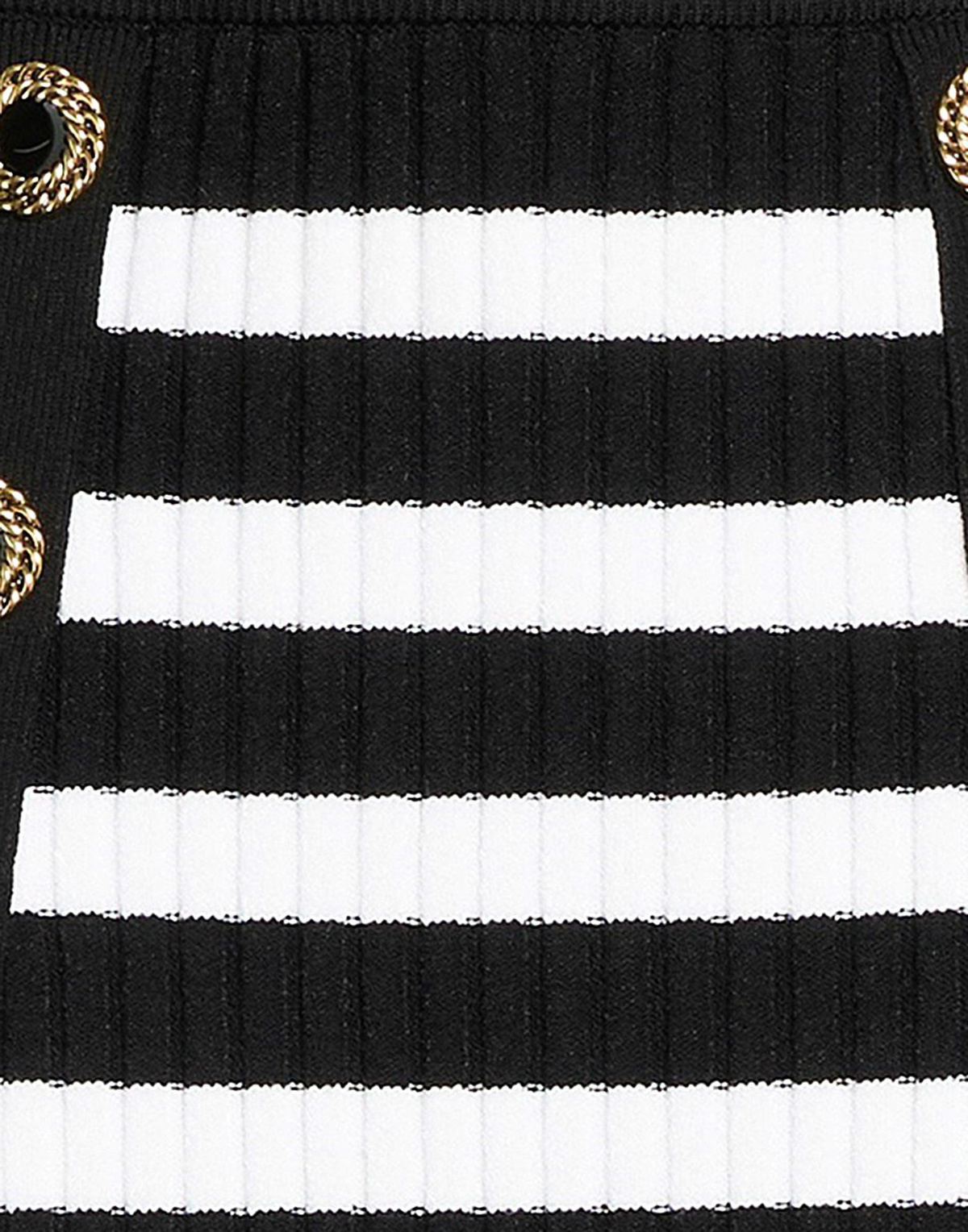 Balmain Womens Midi skirt in Black