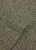 Reformation Carla Herringbone Tweed Mini Skirt Grey