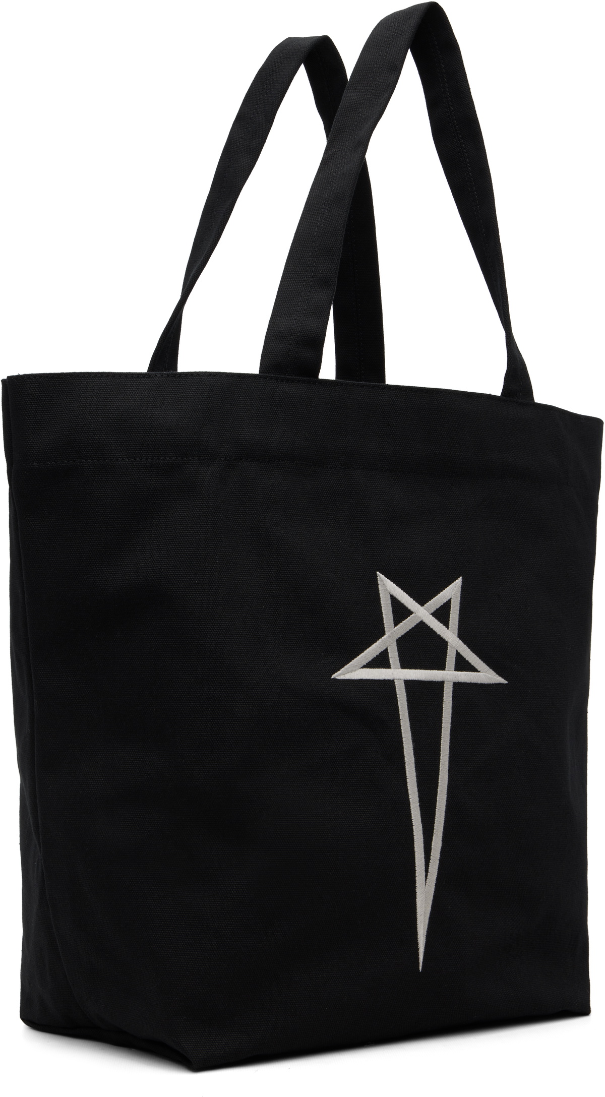 Rick Owens Black Temple Mini Beach Tote