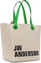 JW Anderson White Michael Clark Edition Corner Tote