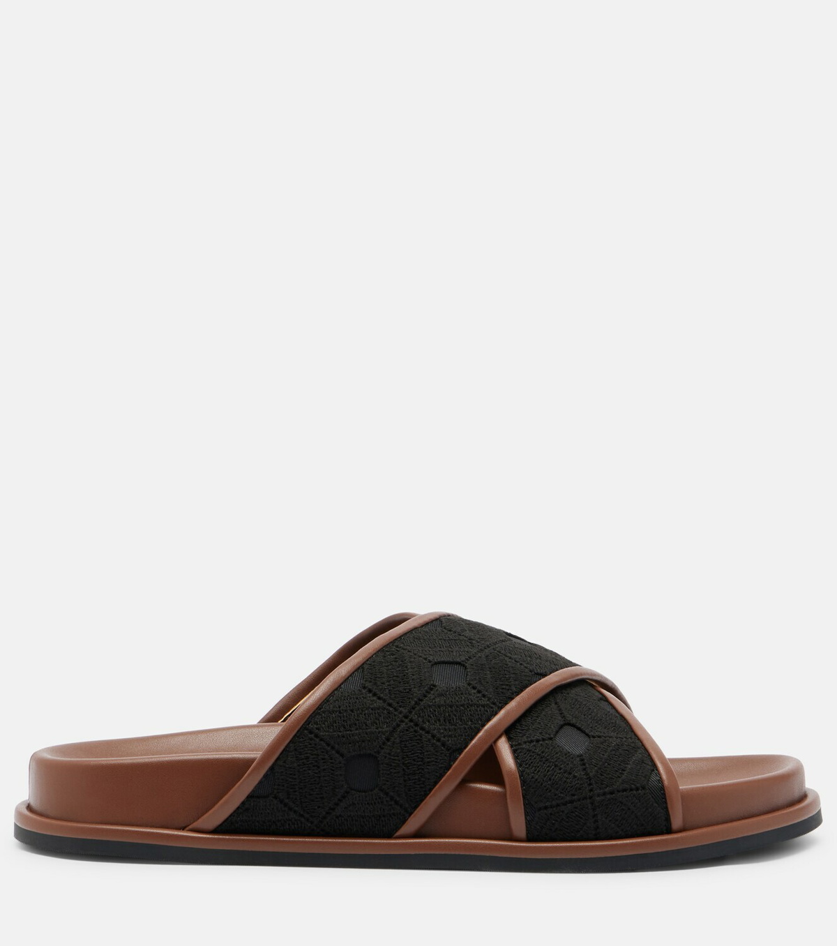 Max Mara Peonie embroidered slides