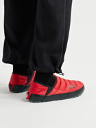 The North Face - ThermoBall Fleece-Lined Quilted Ripstop Mules - Red