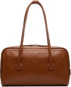 MARGESHERWOOD Brown Soft Boston Small Bag