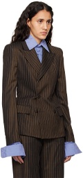 Jean Paul Gaultier Brown 'The Suit' Blazer