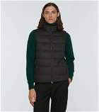 Herno - Silk and cashmere down vest