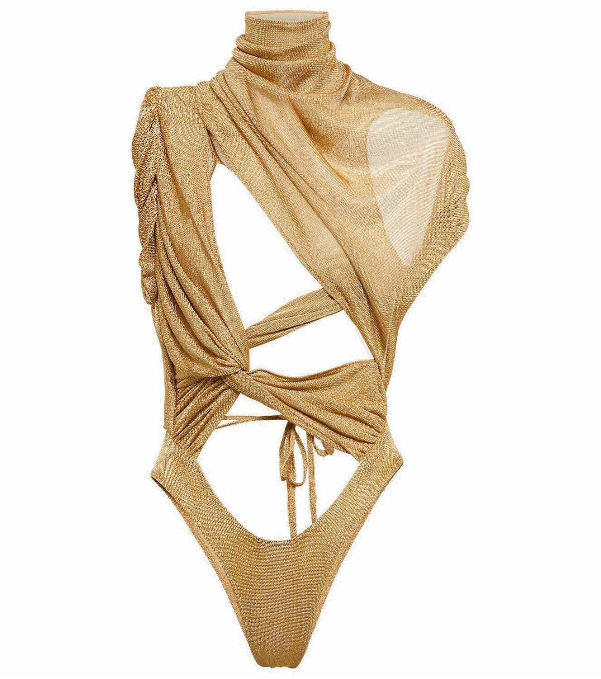 Photo: LaQuan Smith Draped cutout bodysuit