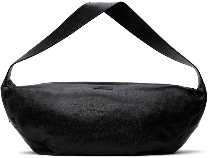 Photo: Fear of God Black Leather Shell Bag