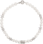 MISBHV Silver Flowers of Cosmos Necklace