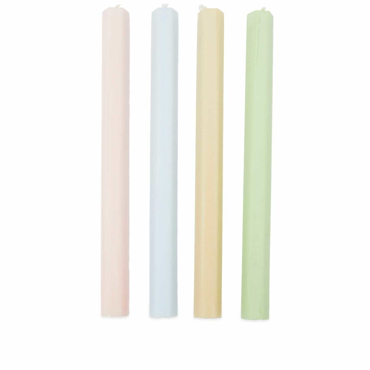 HAY Hexagon Candle - Set of 4 in Fresh 