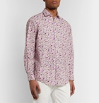 Massimo Alba - Printed Cotton Shirt - Pink