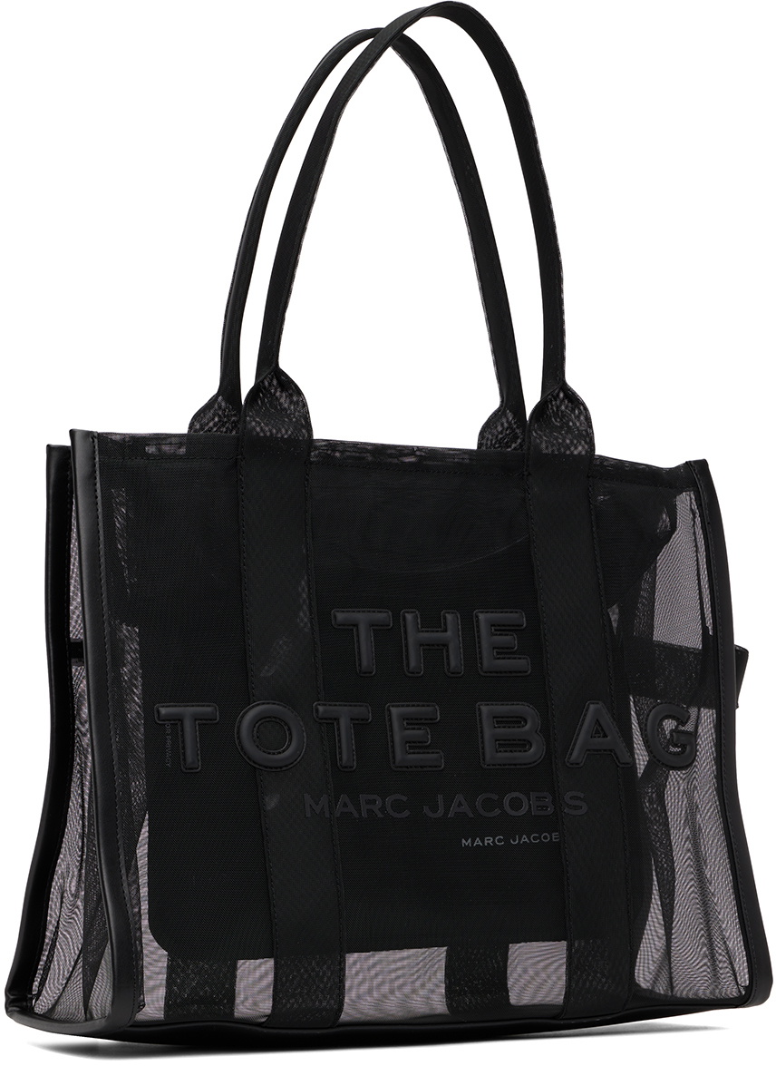 Marc Jacobs Black Large Mesh 'The Tote Bag' Tote