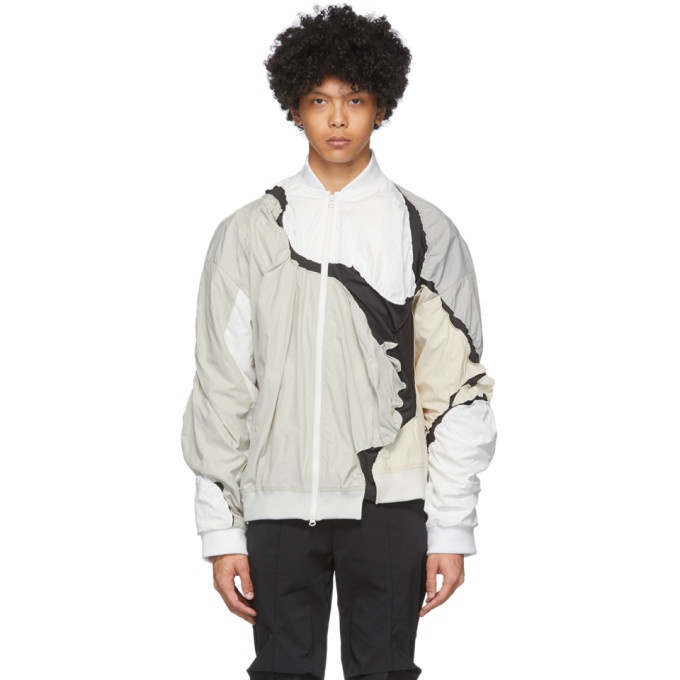 Photo: Post Archive Faction PAF Grey and White 3.0 Left Jacket