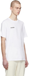 Hugo White Dampin T-Shirt