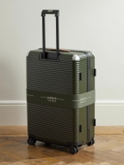FPM Milano - Bank Zip Deluxe 76cm Leather-Trimmed Polycarbonate Spinner Suitcase