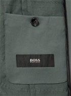 HUGO BOSS - Slim-Fit Unstructured Twill Suit Jacket - Green