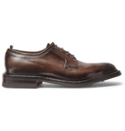 Officine Creative - Leeds Polished-Leather Derby Shoes - Dark brown