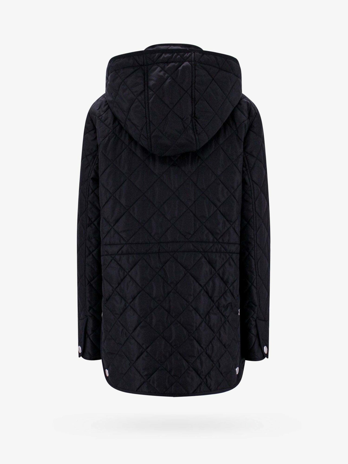 Burberry Jacket Black Womens Burberry