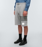 Thom Browne - 4-Bar cotton Bermuda shorts