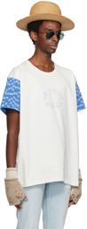 ERL Off-White Printed T-Shirt