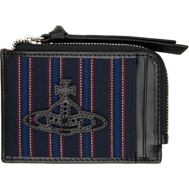 Photo: Vivienne Westwood Navy Zip Card Holder