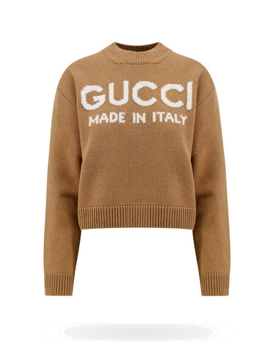 Gucci Sweater Beige Womens Gucci