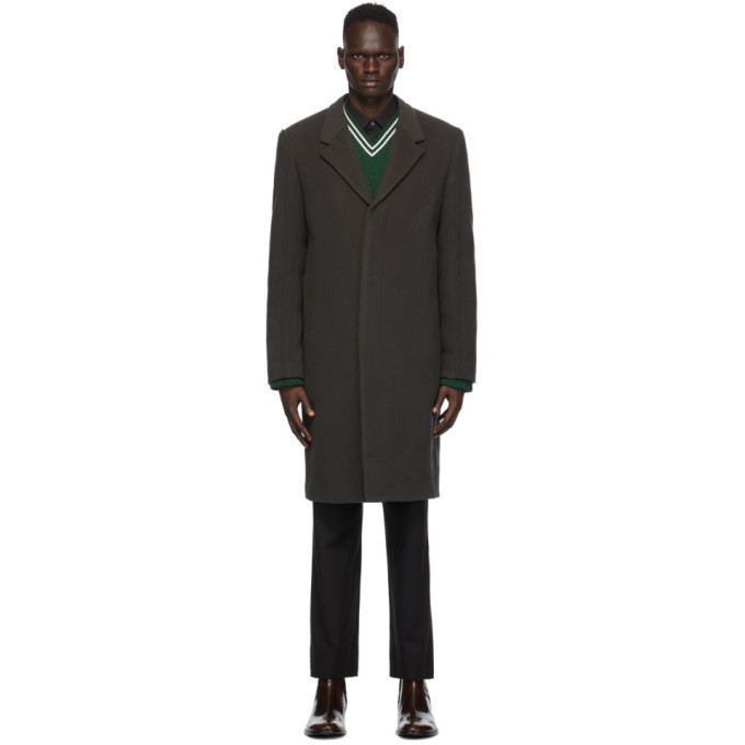 Photo: Maison Margiela Grey Wool Coat