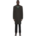 Maison Margiela Grey Wool Coat