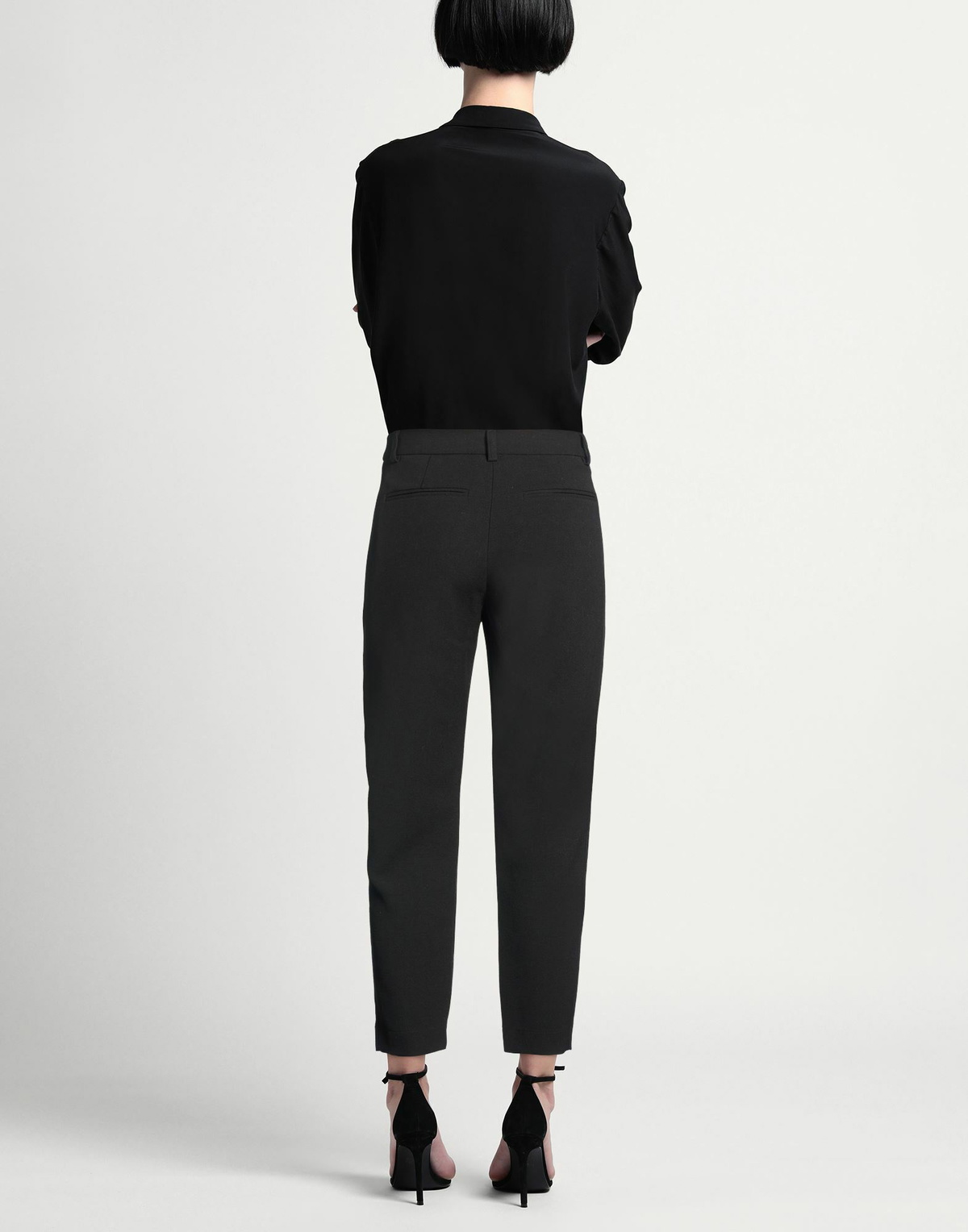 Alessia Santi Womens Pants in Black