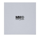 MM6 Maison Margiela Men's Crossover Calf Leather Cardholder in Silver