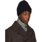 Jil Sander Black Wool Beanie