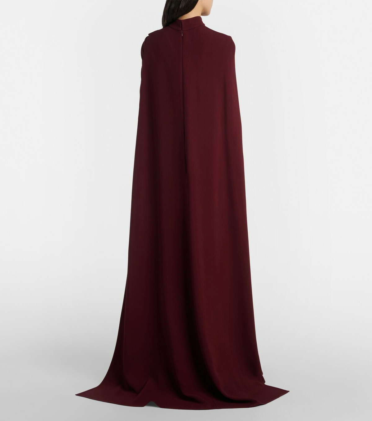 Elie Saab Cape-detail belted gown