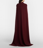Elie Saab Cape-detail belted gown