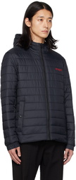 Hugo Navy Hooded Jacket