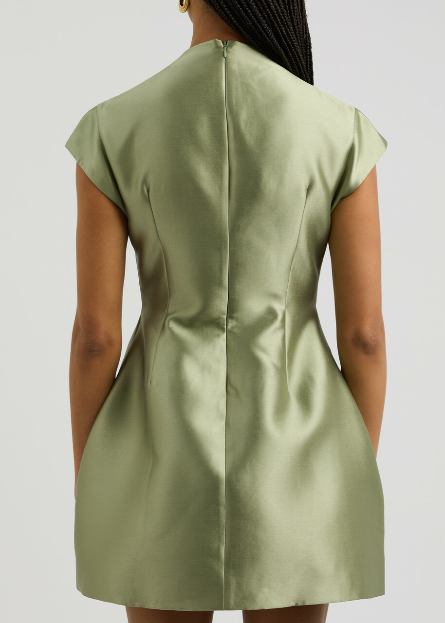 Odd Muse The Ultimate Muse Crepe Mini Dress Olive