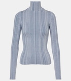 Cordova Sol ribbed-knit turtleneck top