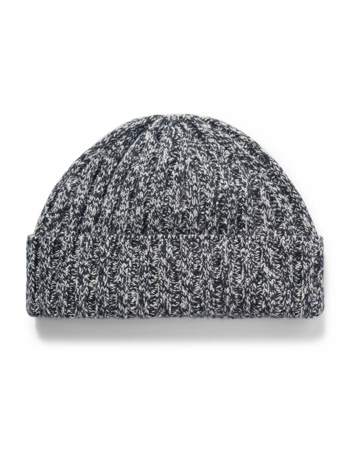 Loro Piana - Alagna Ribbed Cashmere-Blend Beanie - Blue