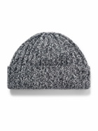 Loro Piana - Alagna Ribbed Cashmere-Blend Beanie - Blue