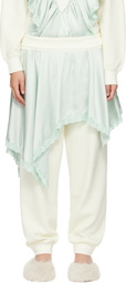 Sandy Liang Off-White Rue Trousers