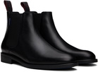 PS by Paul Smith Black Leather Cedric Boots