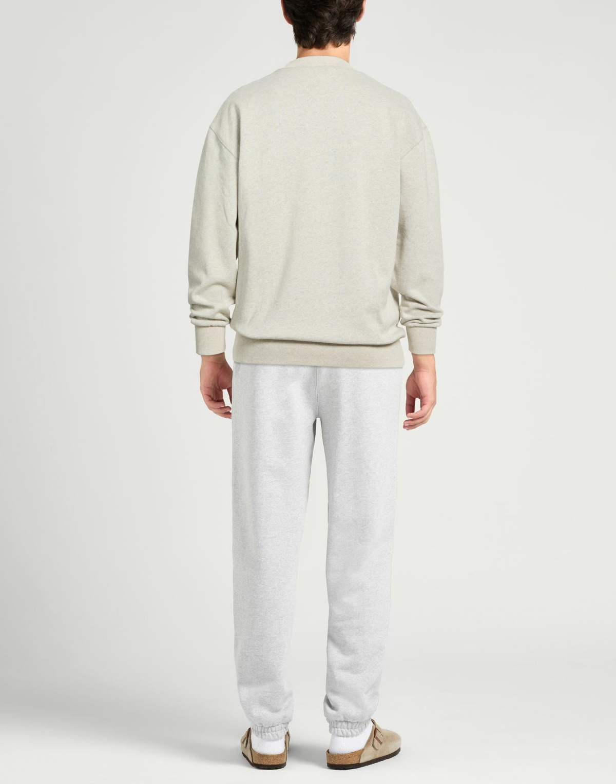 Maison Kitsuné Mens Sweatshirt in Light grey
