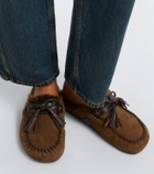 Isabel Marant Malvin shearling-lined suede mules