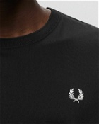 Fred Perry Crew Neck T Shirt Black - Mens - Shortsleeves
