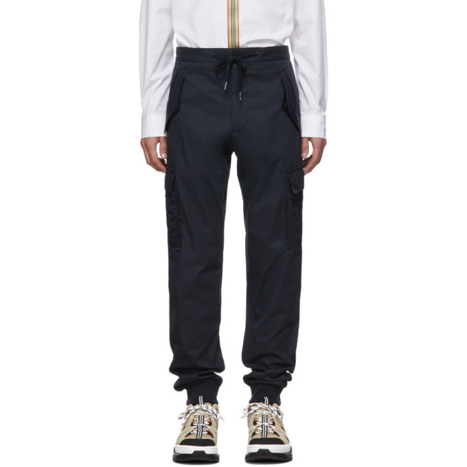 Photo: Burberry Navy Patch Pocket Trousers