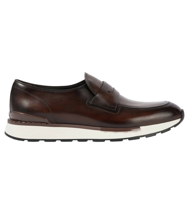 Photo: Berluti Fast Track leather penny loafers