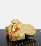 Loewe Terra Foam marbled clogs