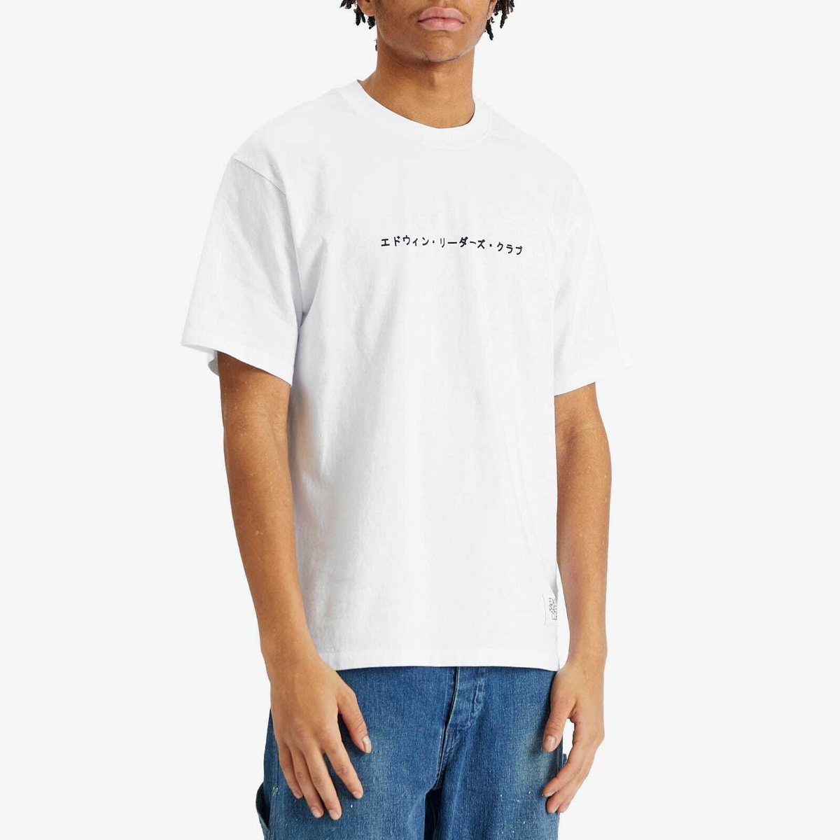Tシャツ・カットソー EDWIN Men T-shirt White I035037 0267 Edwin Men's Uniform T-Shirt in White Edwin